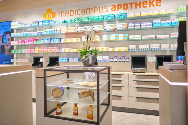 Bild - Innenansicht der Medicampus Apotheke Bild - Innenansicht der Medicampus Apotheke